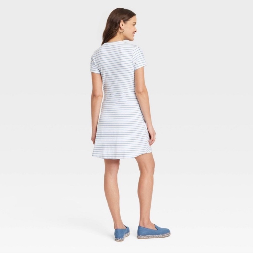 Universal Thread Short Sleeve Ruched Mini T-Shirt Dress Women’s Size XL - Picture 6 of 14